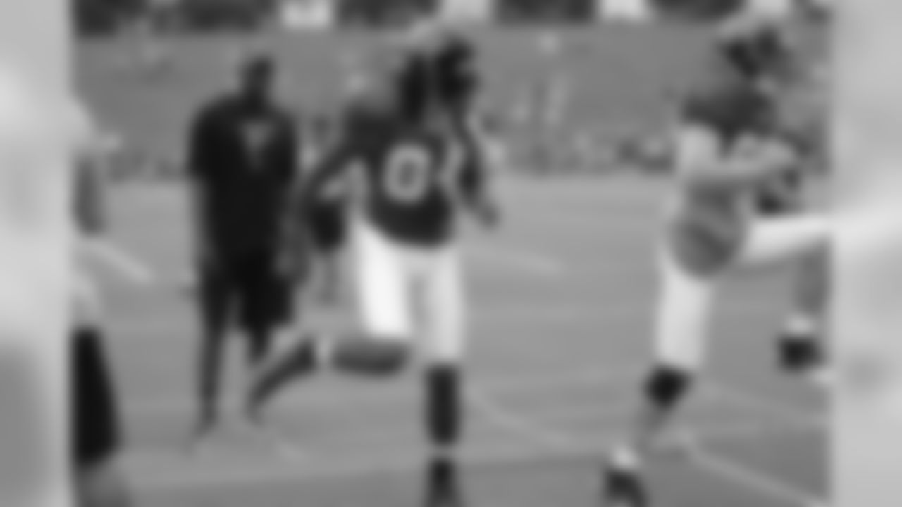 Roddy White works the ropes // 2011 Russell Athletic Training Camp - Day 7 // August 7, 2011 // Flowery Branch, Ga. -