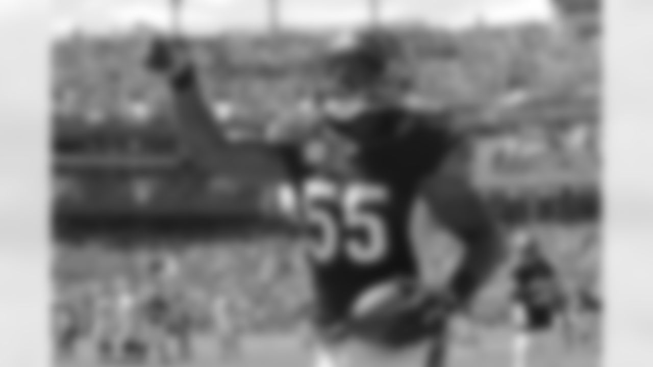 Bengals' LB Vontaze Burfict's forced fumble during the game against the Ravens set up the offense to lead 15-0 going into halftime. Burfict's determination and toughness make him dangerous on defense.