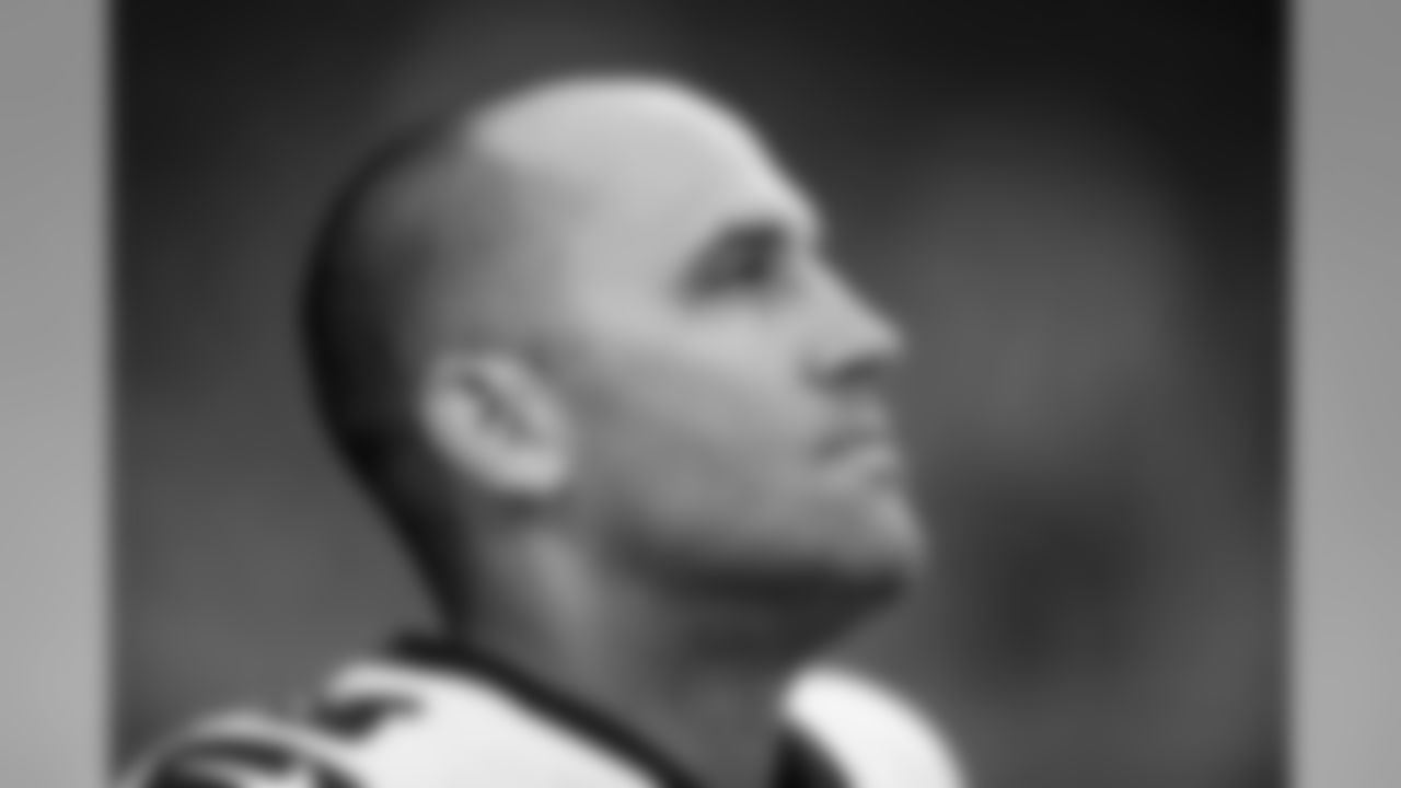 Atlanta Falcons quarterback Matt Schaub #8 looks on at NRG Stadium in Houston, Texas, on Sunday October 6, 2019. (Photo by Alika Jenner/Atlanta Falcons)