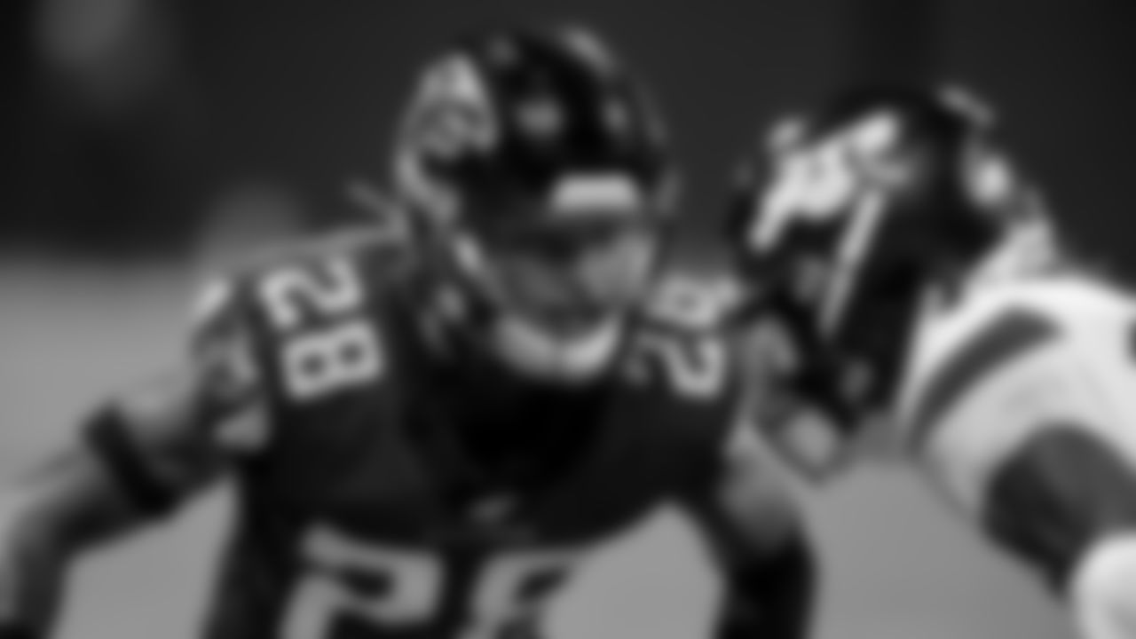 Jordan Miller | 2019 NFL Draft No. Round 5 No. 172 Overall (Photo by Lynn Bass/Atlanta Falcons).
