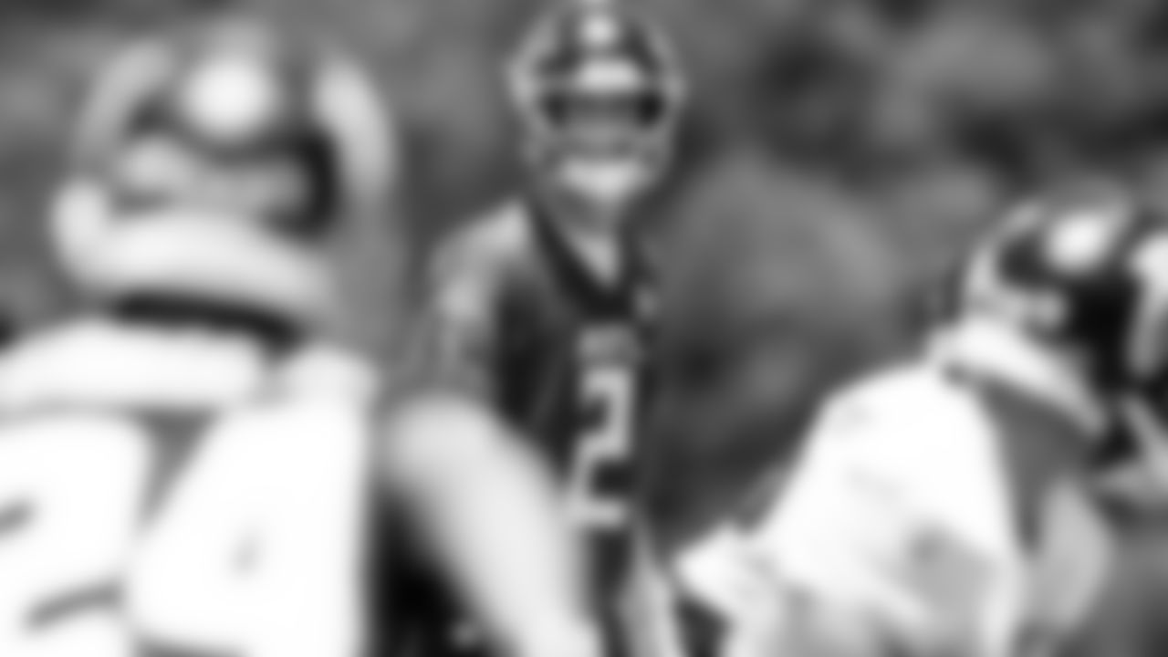 Atlanta Falcons quarterback Matt Ryan #2 looks on during organized team activities in Phase III of the Atlanta Falcons offseason program on June 4, 2021.