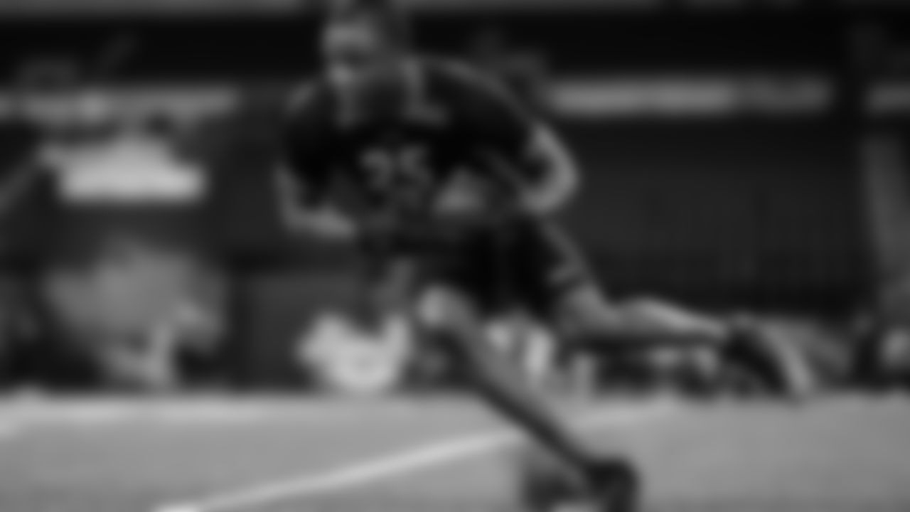 Clemson DB Trayvon Mullen during the 2019 Scouting Combine.
NFL / Logan Bowles