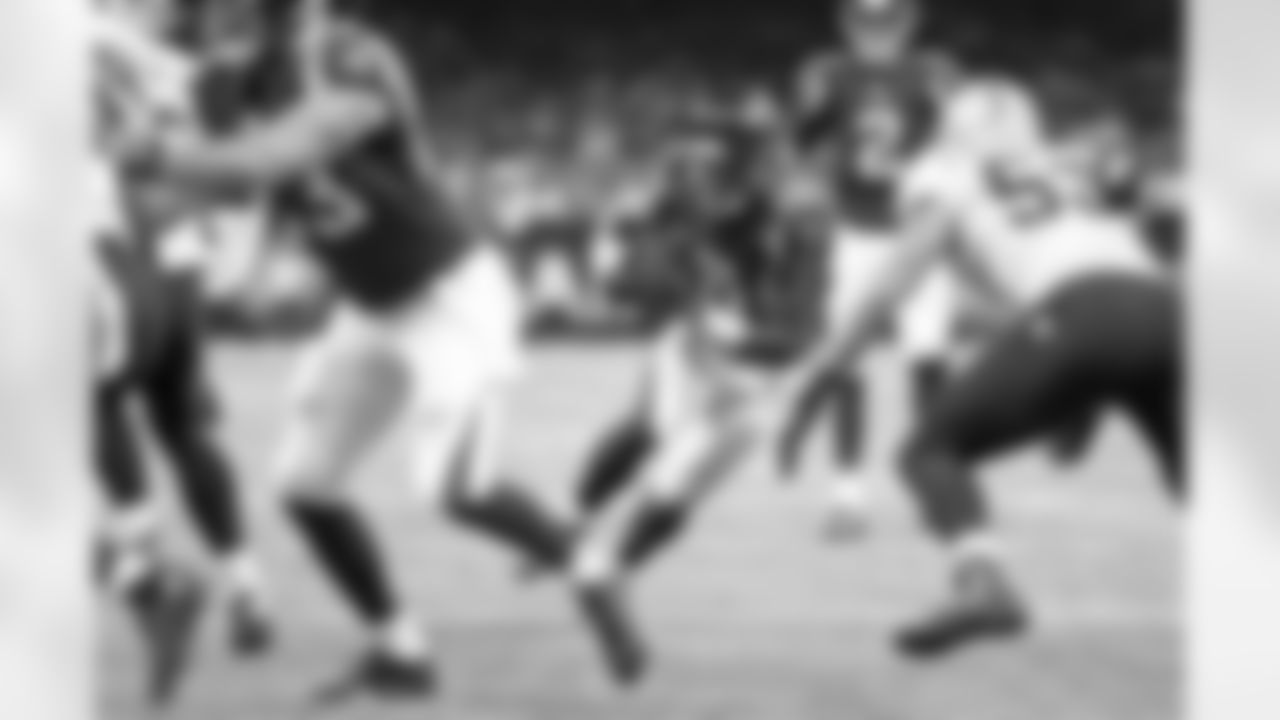 Justin Hardy scored a touchdown for the second consecutive week in New Orleans. The Falcons scored 45 points at the Superdome, marking the first of six times they eclipsed 40 points leading up to the Super Bowl.