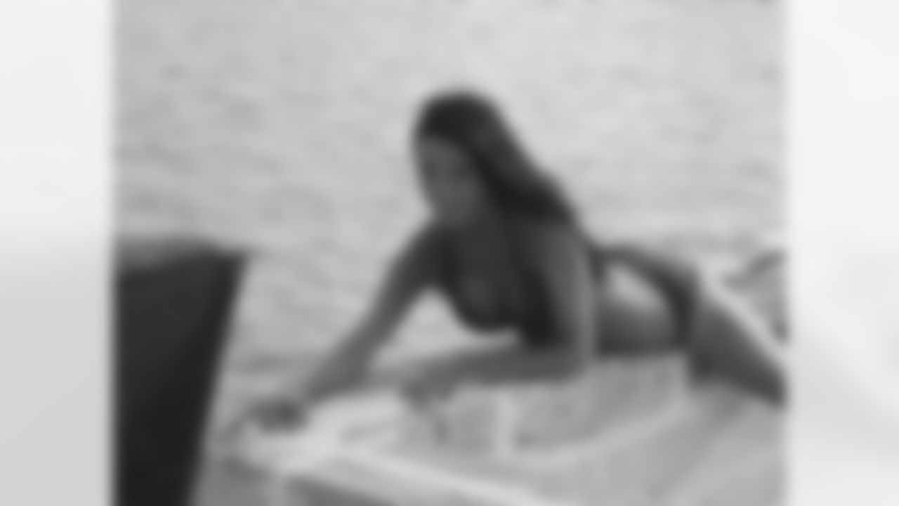 Heather K. // Atlanta Falcons Cheerleaders Swimsuit Calendar Photo Shoot - Day 1 // 5/26/11 // Bermuda -