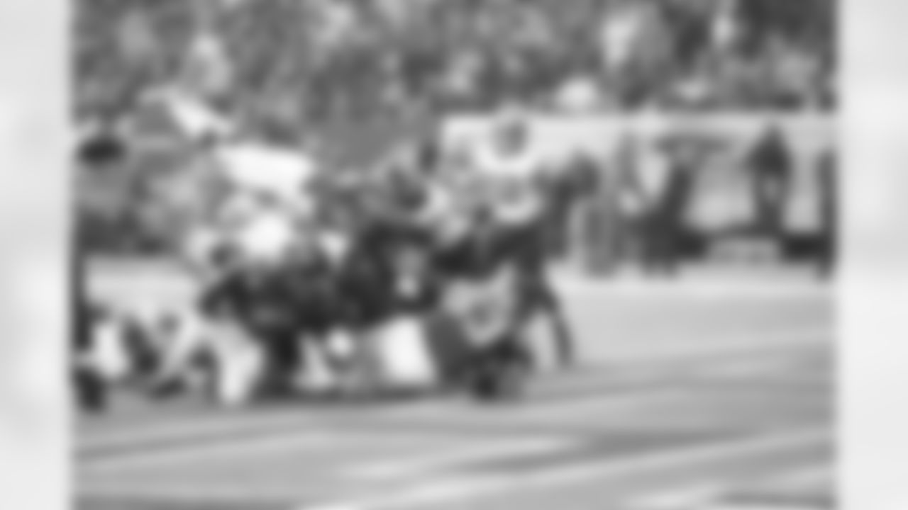 RB Steven Jackson crashes into the end zone to put the Falcons on the board