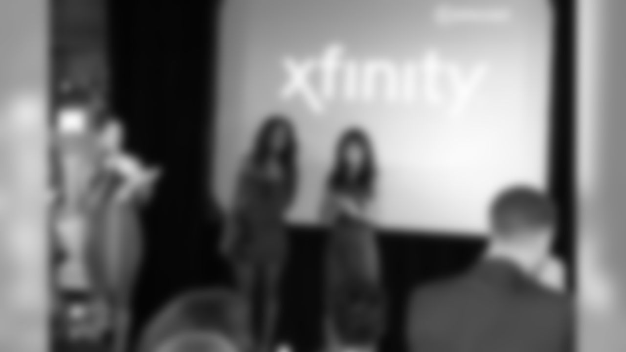 Shamea M. and Natalie S. // 2011 Atlanta Falcons Cheerleaders XFinity Release Party // 2011 // Atlanta -