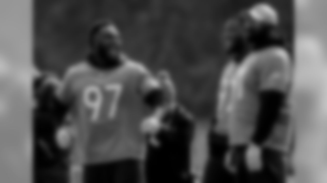 Atlanta Falcons defensive tackle Grady Jarrett #97 at the 2020 NFL Pro Bowl in Orlando, Fla. (Photo by Kara Durrette/Atlanta Falcons)