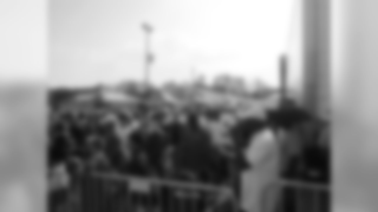 Fans couldn't wait patiently to enter the Norcross High School football stadium. // 2011 Friday Night Lights // August 5, 2011 // Norcross, Ga. —