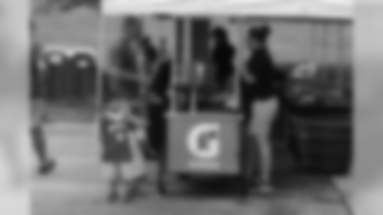 Fans buy refreshments at the Branch