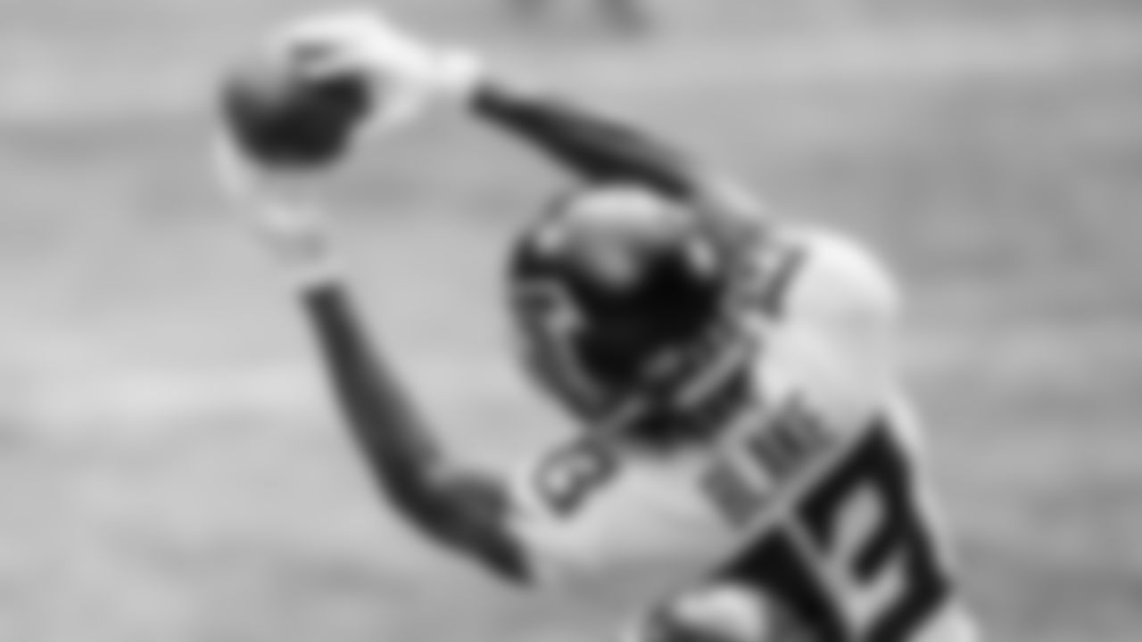 Atlanta Falcons wide receiver Christian Blake #13 in action during the second quarter against the Denver Broncos on November 8, 2020. (Photo by Kyle Hess/Atlanta Falcons)