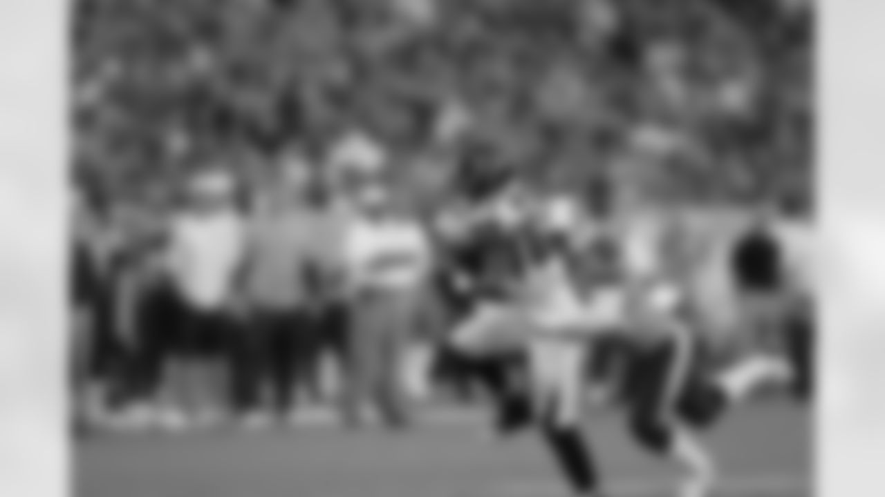 WR Harry Douglas with the catch