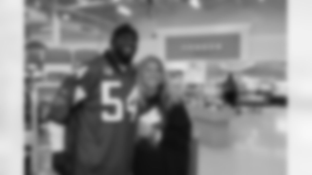 Stephen Nicholas excites the Publix shoppers in Locust Grove, Ga. with the Atlanta Falcons Tailgate Team // Atlanta Falcons Tailgate Team 2011 //Nov. 1, 2011 // Locust Grove, Ga. -