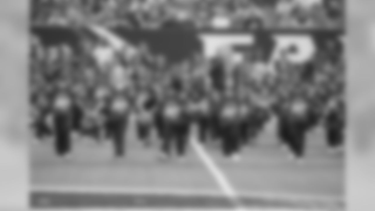 The Junior Cheerleaders performed during halftime of November 8 game.