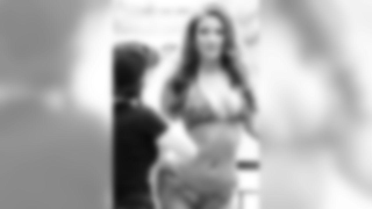 Hair and makeup for the 2015-16 AFC Calendar shoot