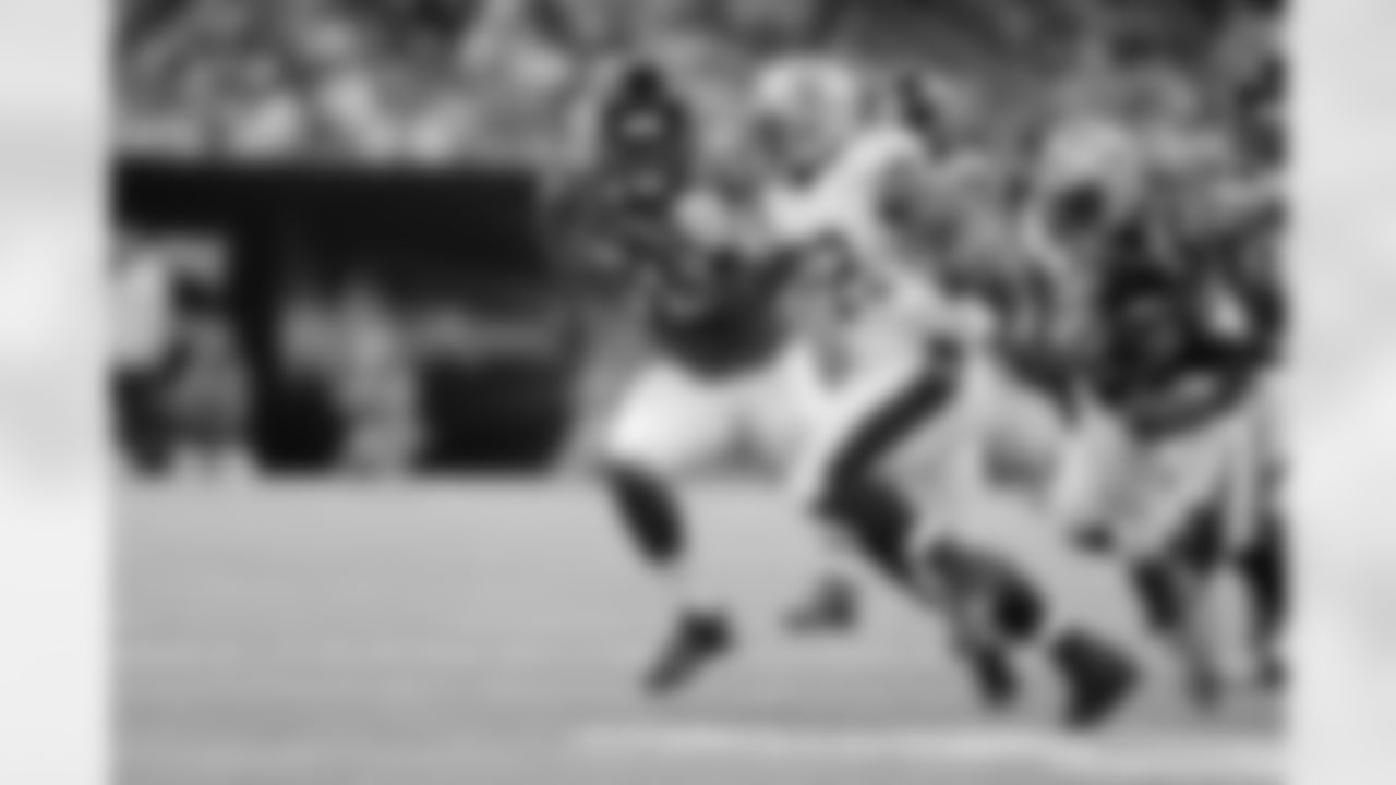 DE Osi Umenyiora was a constant presence in the backfield last week and he'll be looking to get in Sam Bradford's personal space Sunday