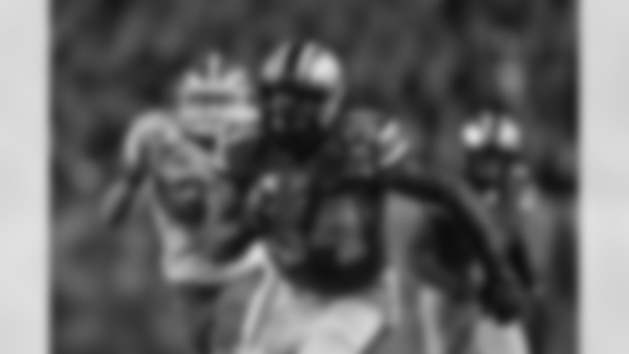 Despite missing three games to begin 2013, Hyde finished the year with 1,521 rushing yards and 15 touchdowns.
