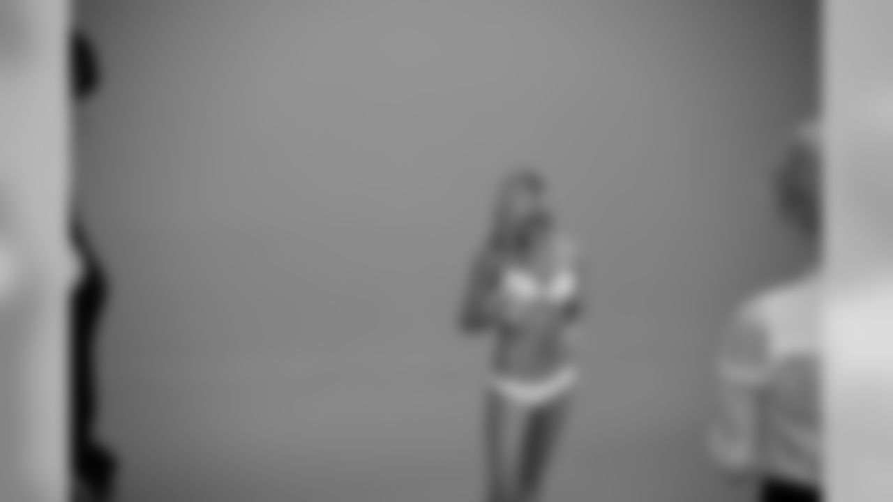 Shauna K. // 2011 Atlanta Falcons Cheerleaders Ford Calendar Shoot - Behind the Scenes // July 14, 2011 // Atlanta -