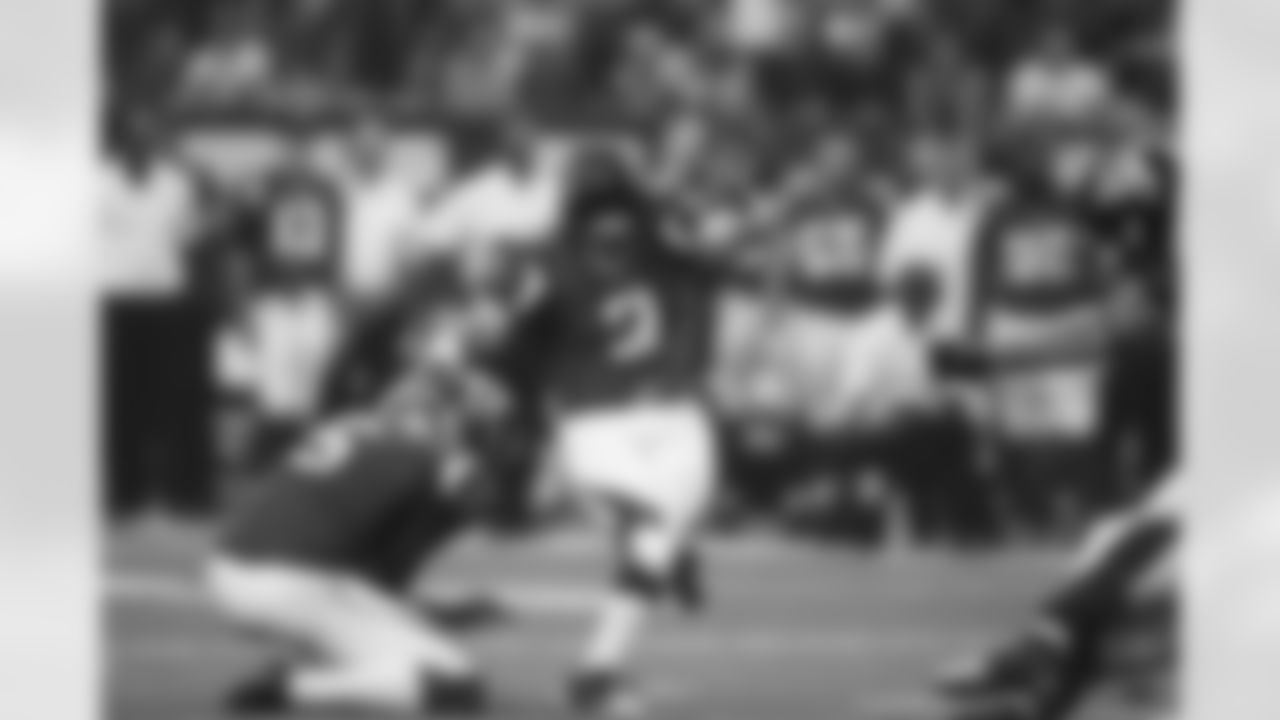 The win against the Saints could not have been possible without K Matt Bryant. Kicking the 51-yard field goal that pushed the game to overtime and the 52-yard field goal to win the game, it was Bryant's kicking ability that decided the game.