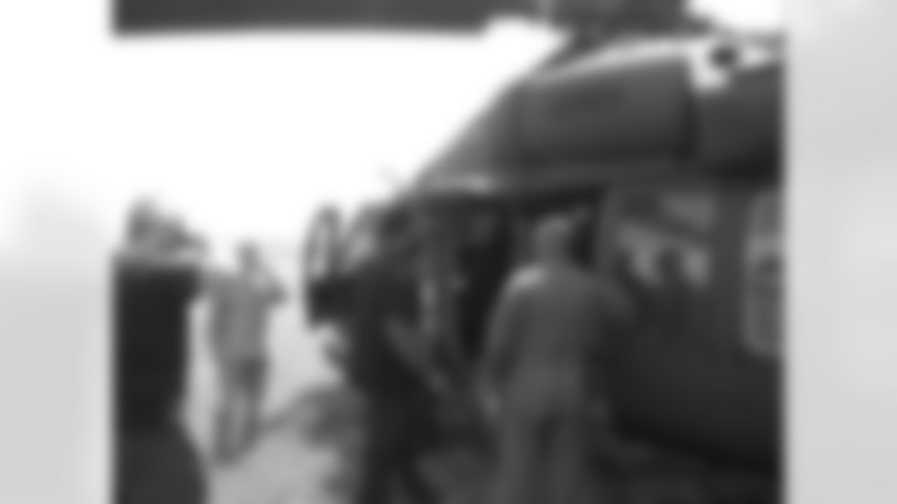Falcons visit Ft. Benning on June 8, 2009, making the trip via Army Blackha
