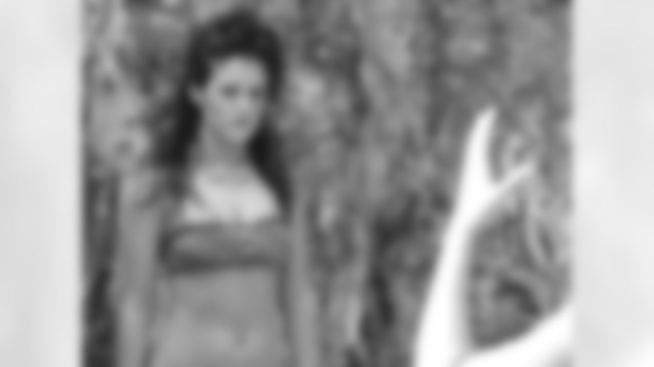 Brittany L. // 2011 Atlanta Falcons Cheerleaders Swimsuit Calendar Photo Shoot // 2011 // Bermuda -