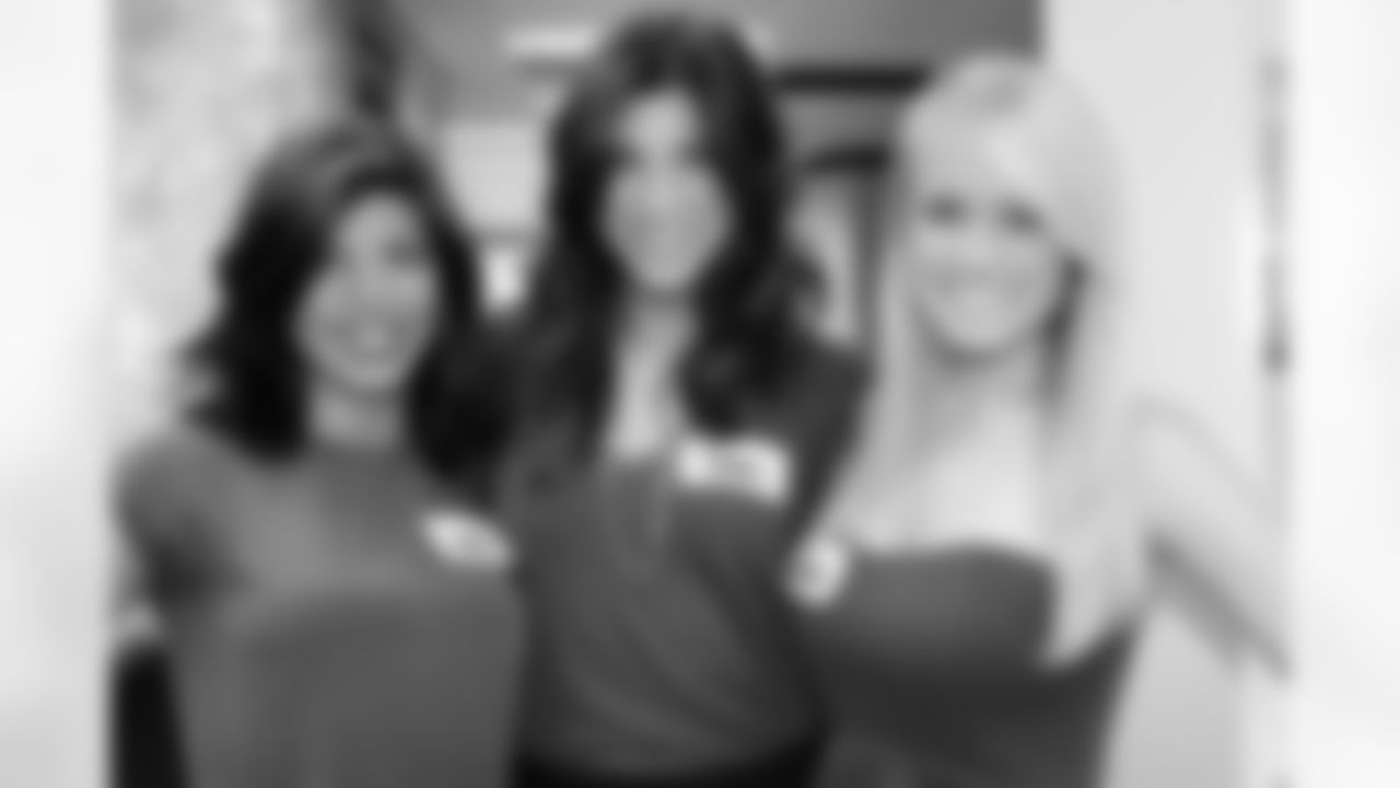 The Atlanta Falcons Cheerleaders gathered at Jamison Shaw Hairdressers this week for image consultations and to find out what their new looks for 2012 will be // Atlanta Falcons Cheerleaders Image Night – 2012 // May 23, 2012 // Atlanta –