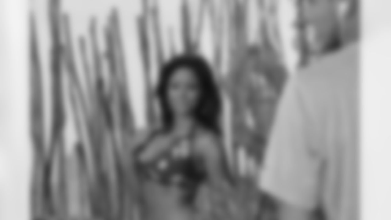 The Atlanta Falcons Cheerleaders are in Jamaica for their 2012-13 swimsuit calendar photo shoot // Atlanta Falcons Cheerleaders Swimsuit Calendar Shoot - Day 1 // May 30, 2012 // Jamaica -