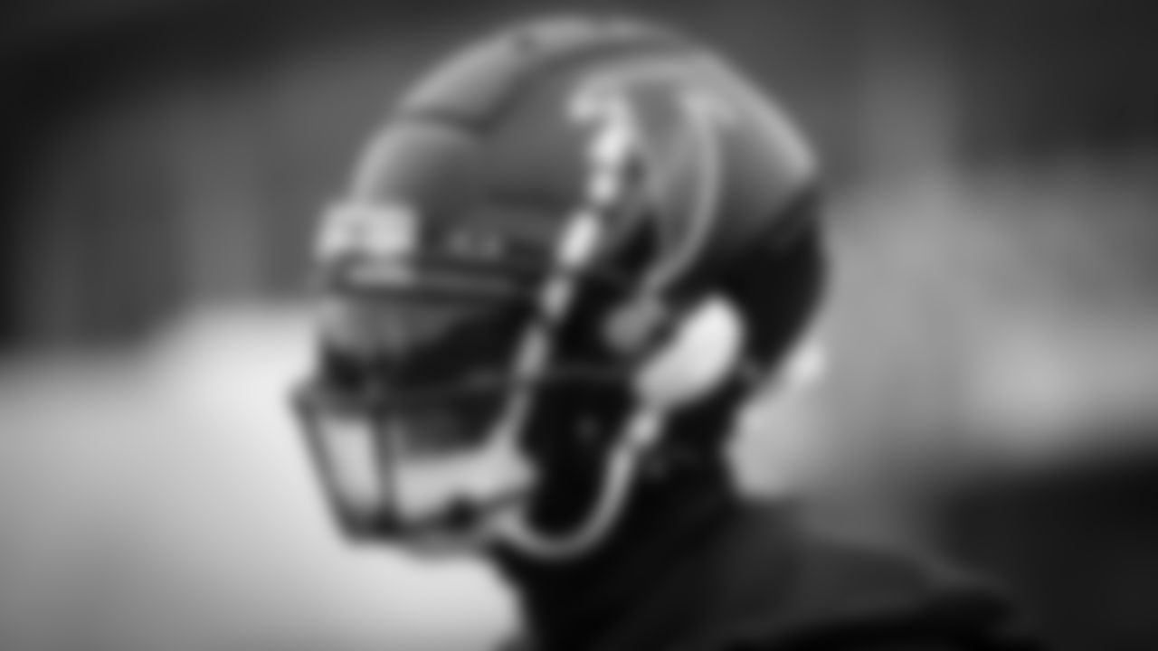 Atlanta Falcons wide receiver Laquon Treadwell #80 looks on during practice at IBM Performance Field.