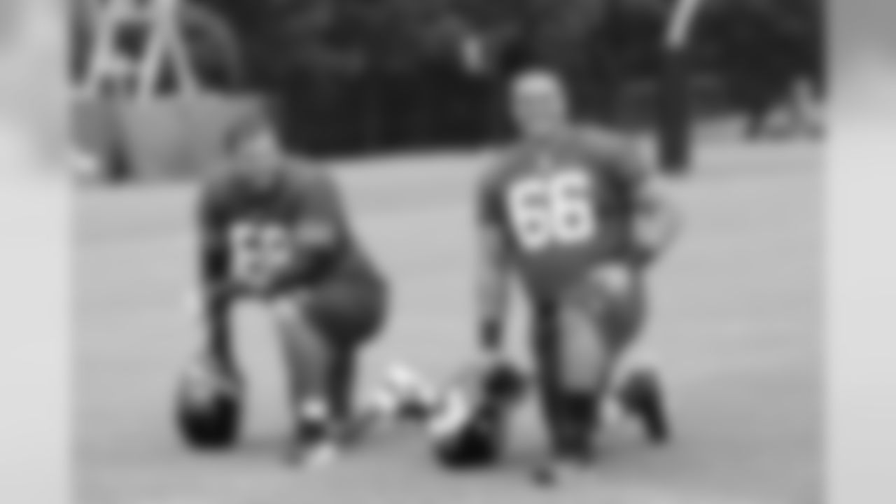 OL Gabe Carimi and C Peter Konz