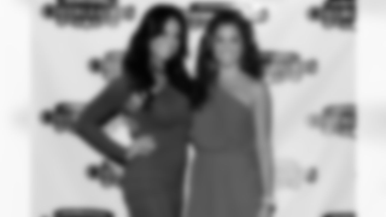 Atlanta Falcons Cheerleaders Alicia D. and Erin P.