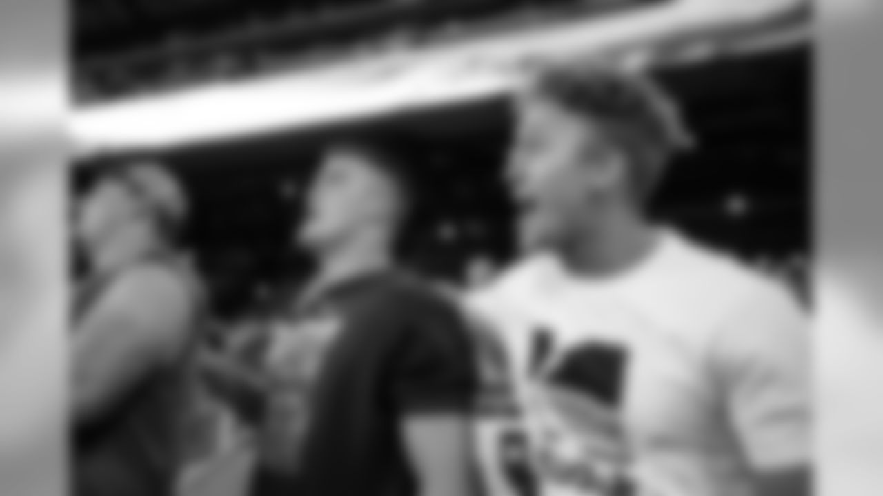 OT Kaleb McGary, DE John Cominsky, DE Durrant Miles