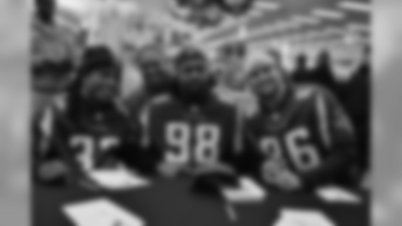 RB Jacquizz Rodgers, DE Cliff Matthews and TE Bear Pascoe
