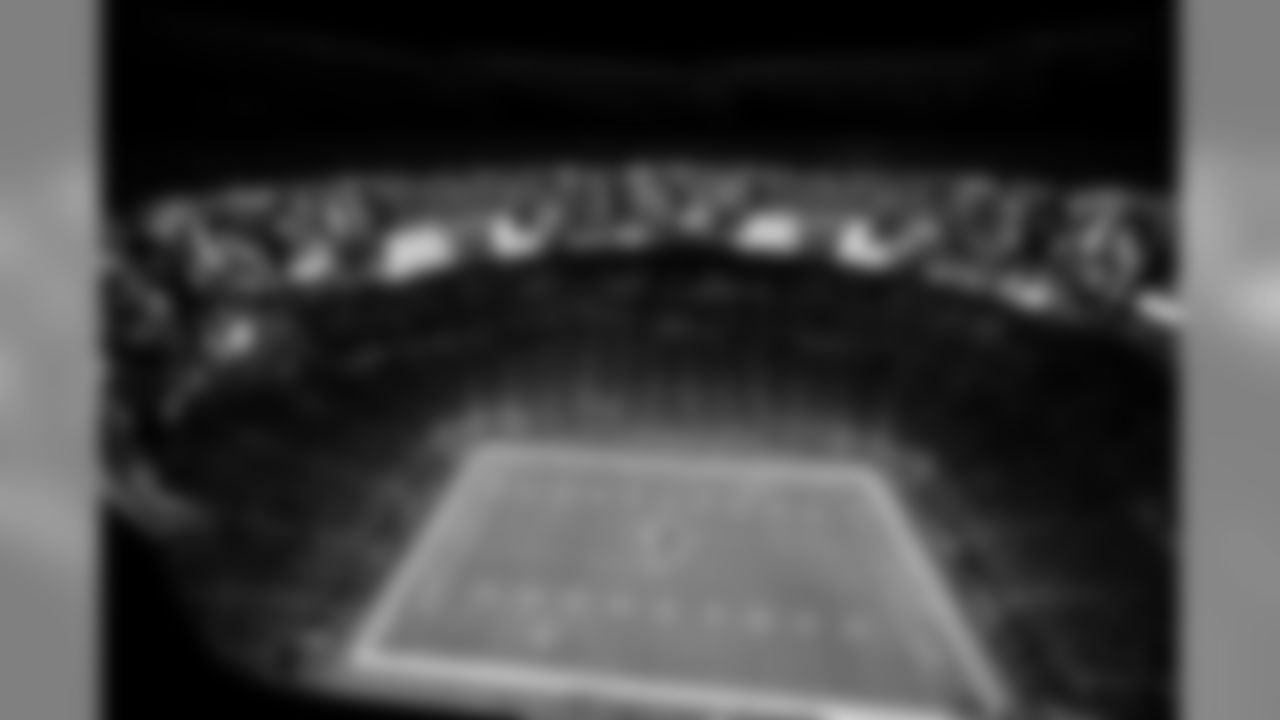 A general view the game between the Philadelphia Eagles at Atlanta Falcons at Mercedes-Benz Stadium in Atlanta, GA, on Sunday September 15, 2019. (Photo by AJ Reynolds/Atlanta Falcons)