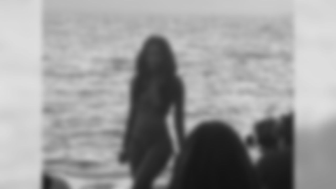 Shamea M. // Atlanta Falcons Cheerleaders Swimsuit Calendar Photo Shoot - Day 3 // 5/28/11 // Bermuda -