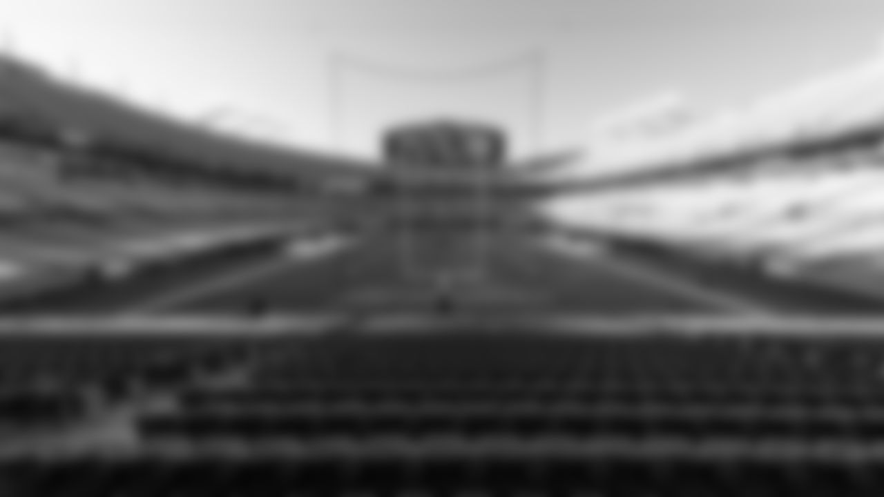 A general view of the Bank of America Stadium is shown before the game against the Carolina Panthers on October 29, 2020. (Photo by Kyle Hess/Atlanta Falcons)