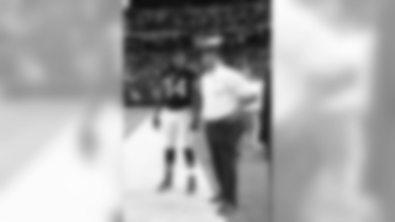 After a five-year playing career, Falcons wide receivers coach Terry Robiskie started his coaching career with Oakland in 1982. He joined Atlanta's staff in 2008 and earlier this month he was named assistant head coach.