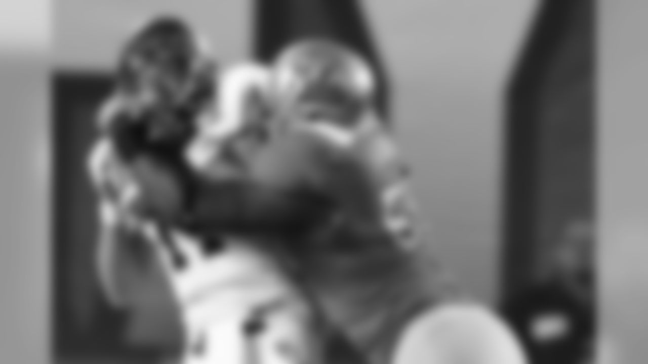 Datone Jones, UCLA - At 6-4, 280 pounds, Jones is a meaty prospect. He played defensive tackle at UCLA, but dominated at the Senior Bowl at end. Considered a tweener.