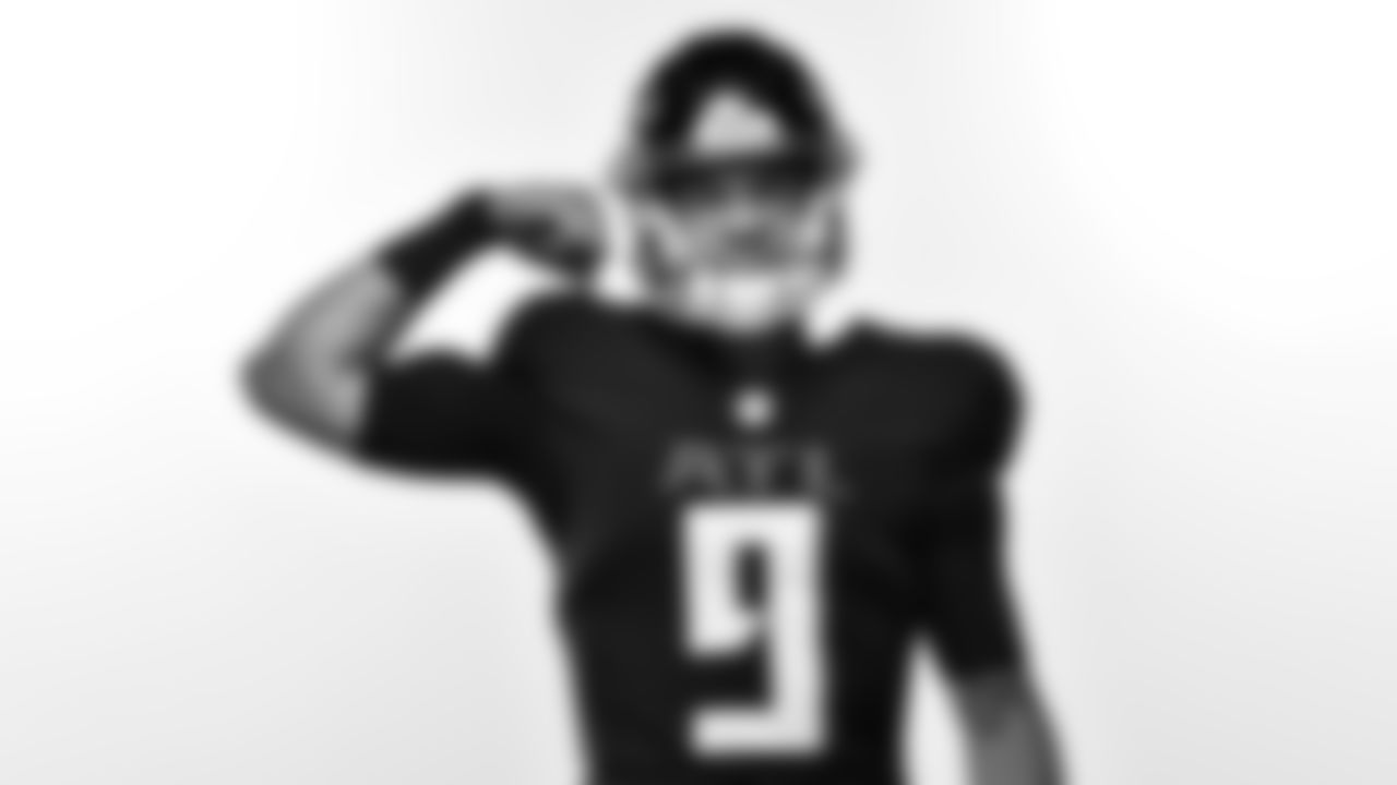 Atlanta Falcons quarterback Desmond Ridder #9 during Creative Days in Ticketmaster Studios at Atlanta Falcons Training Facility in Flowery Branch, Ga. on Monday, June 12, 2023. (Photo by Brandon Magnus/Atlanta Falcons)