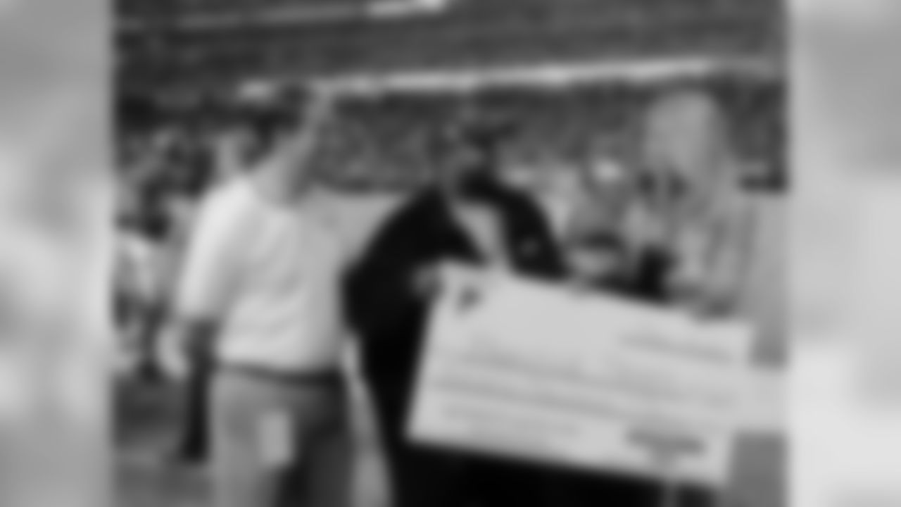 Winner of the Quikrete Quikcash contest for Falcons vs Jaguars. December 15, 2011