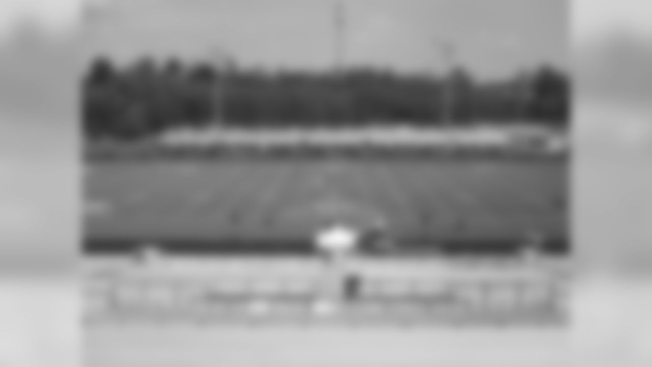 The field lays in wait for the 2011 Atlanta Falcons. // 2011 Friday Night Lights // August 5, 2011 // Norcross, Ga. —