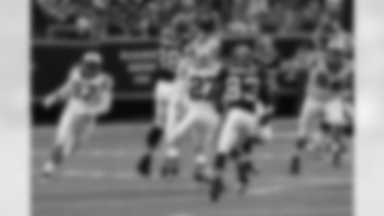 The Falcons meet the Panthers in the Georgia Dome for their second NFC South game of the year // Falcons vs. Panthers - 2011 // Oct. 16, 2011 // Atlanta -