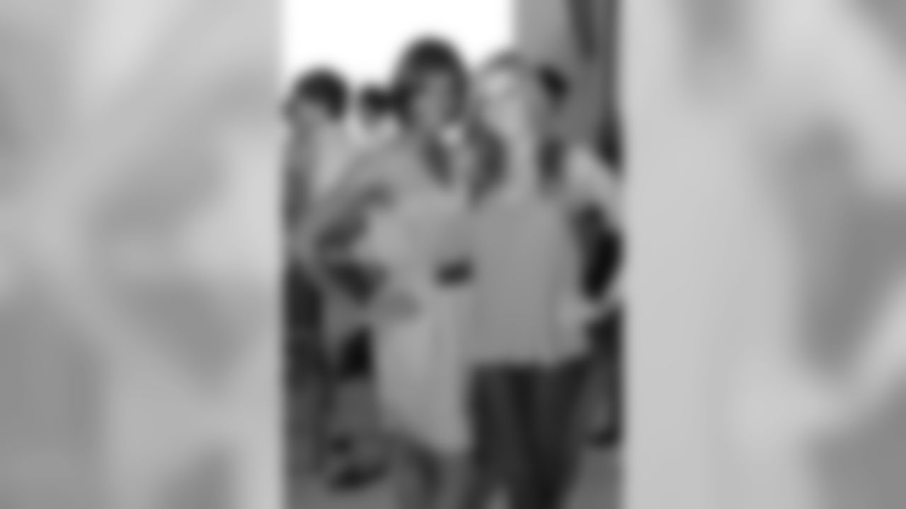 Avis H., left // 2011 Atlanta Falcons Cheerleaders XFinity Release Party // 2011 // Atlanta -