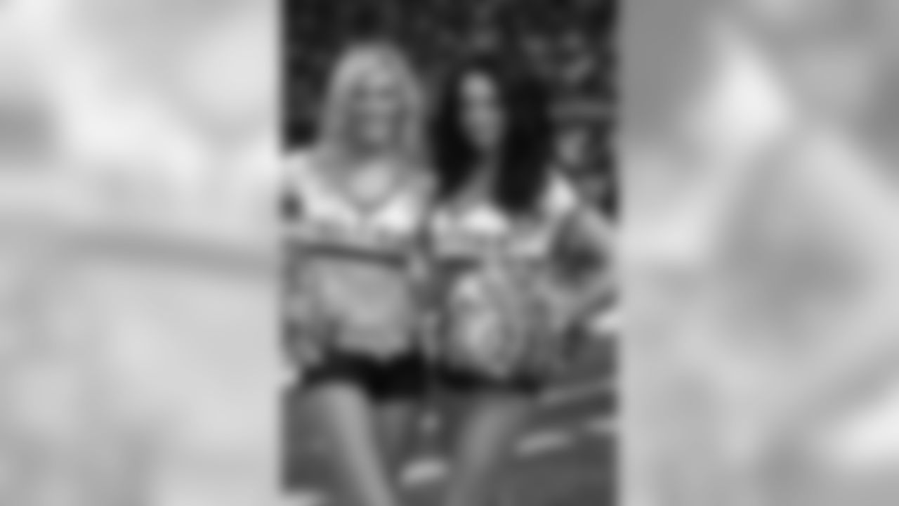 Jamie K. and Alicia D. // Falcons vs. Dolphins - Cheerleaders // August 12, 2011 // Atlanta -