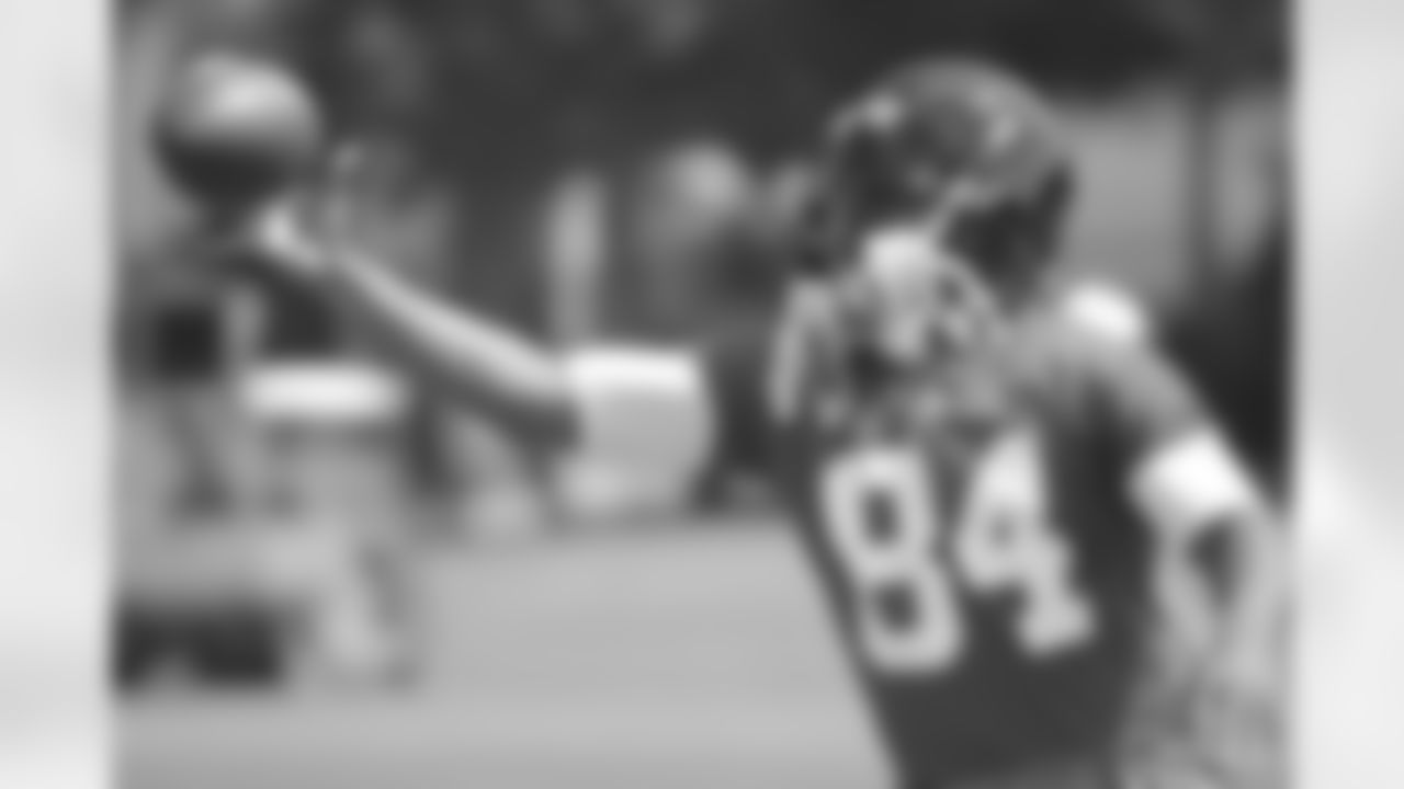 WR Roddy White makes a great catch // 2012 Atlanta Falcons Minicamp - Day 1 // June 19, 2012 // Flowery Branch, Ga. -