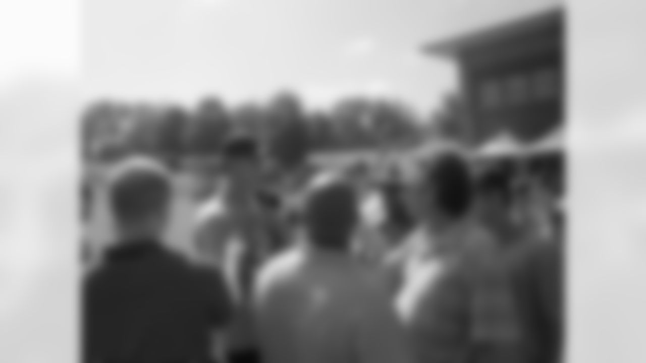 Matt Ryan speaks to the media after the first practice of 2011 Russell Athletic Training Camp // Jay's Day: Vol. 1 // July 29, 2011 // Flowery Branch, Ga. —