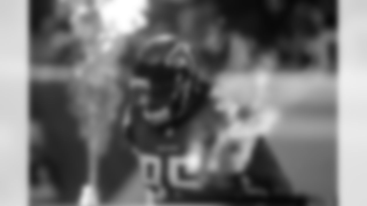 DT Jonathan Babineaux hits the field
