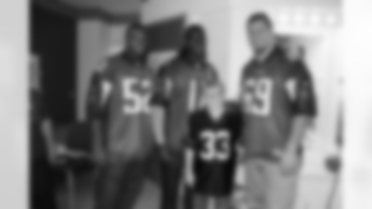 The Atlanta Falcons Rookie Club Visits Scottish Rite Children's Hospital // CHOA 2011 // Oct. 4, 2011 // Atlanta —