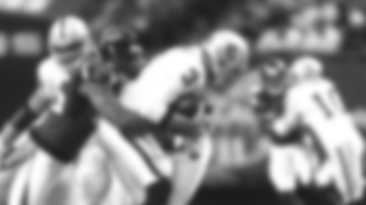 Images from the match up between the Atlanta Falcons and the Raiders in Atlanta on October 14, 2012.