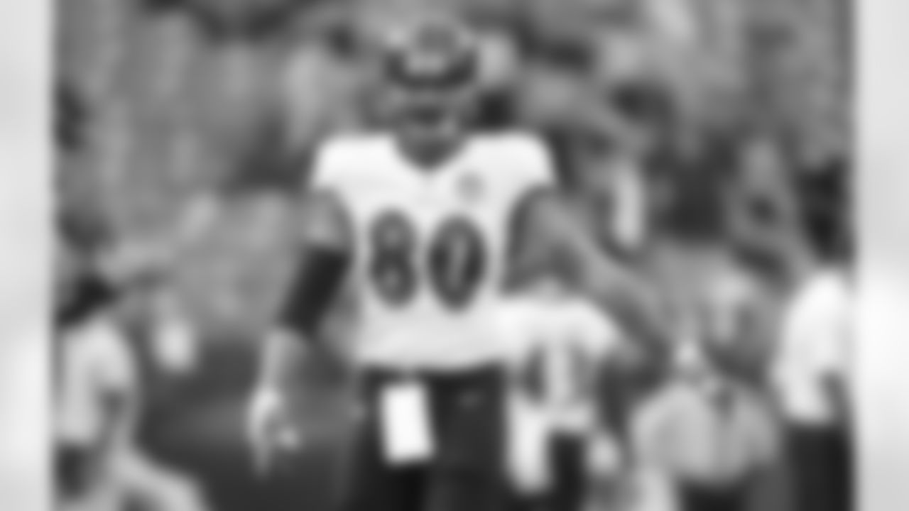 The 23-year-old tight end should see a lot of action versus Atlanta. He tallied receptions in each preseason game thus far.