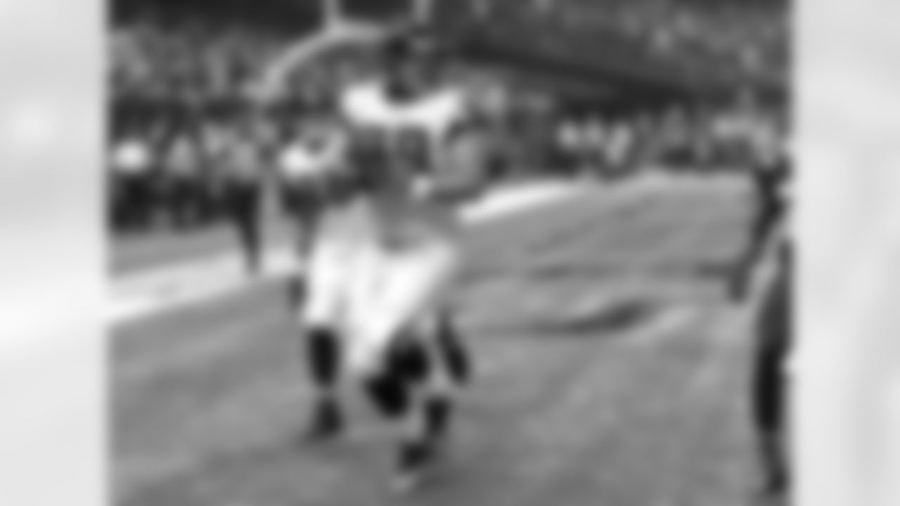 Mike Johnson - Johnson was a third-round selection in 2010 (No. 98 overall) and emerged in 2012 as a key backup tackle. He caught one touchdown pass in 2012.