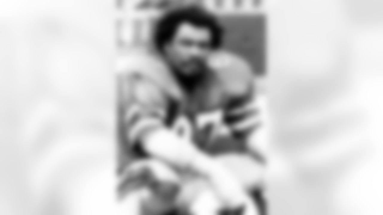 Falcons DE Claude Humphrey on the bench during a game against the Rams on September 10, 1978